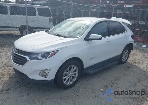 2020 Chevrolet Equinox Fwd Lt 1.5L Turbo из США, поврежденный, VIN 3GNAXKEV2LS579433